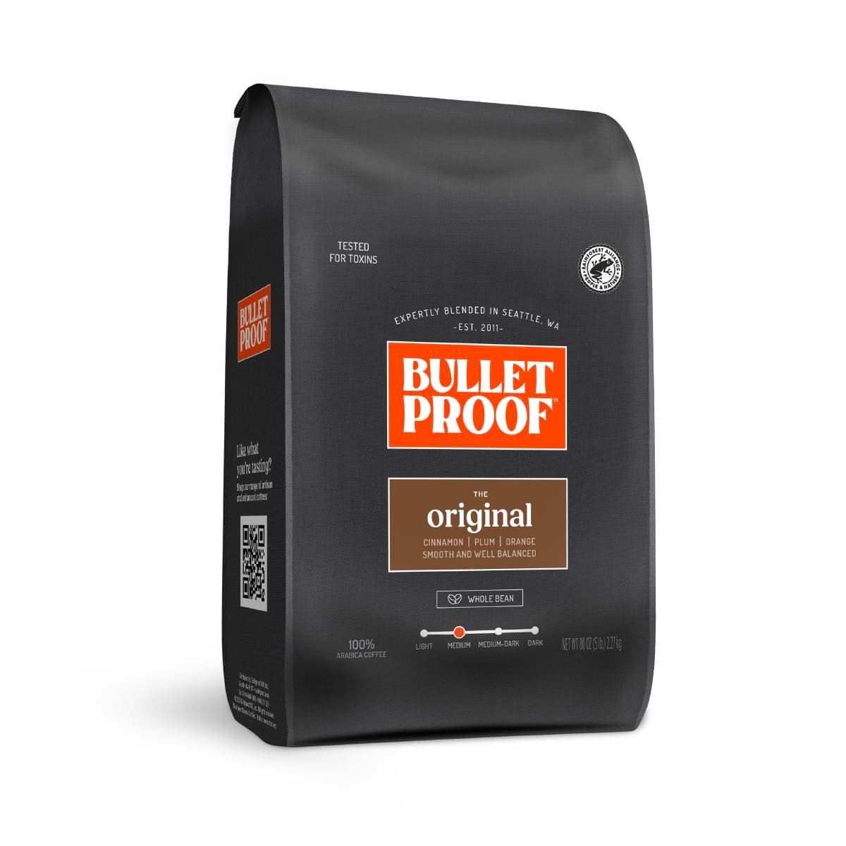 Bulletproof Bulletproof™ Original Whole Bean Coffee, 5 lb.