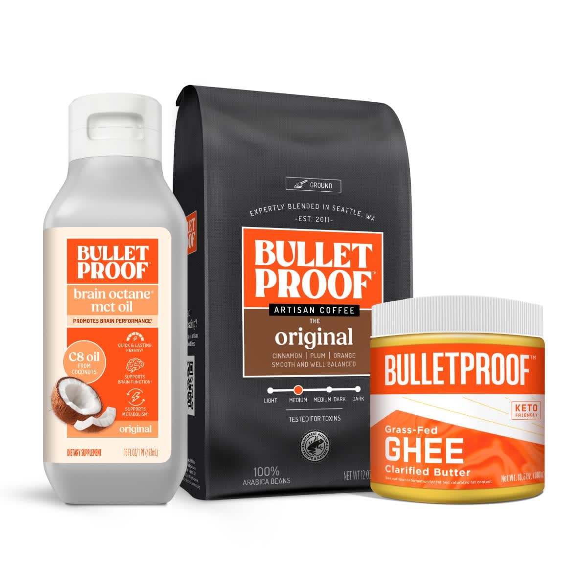 Bulletproof Bulletproof Coffee Kit, Ground Coffee