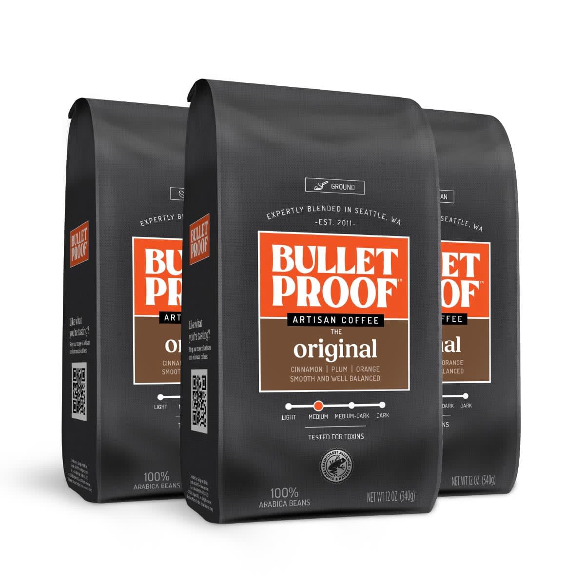 Bulletproof Bulletproof™ Original Ground Coffee 3 pack